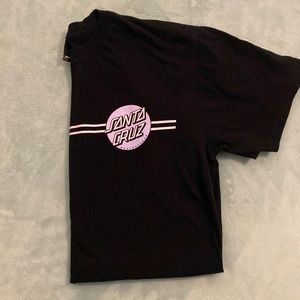 Santa Cruz T-shirt, Black, Size Medium